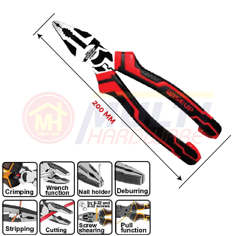 COMBINATION PLIERS 8 INCH