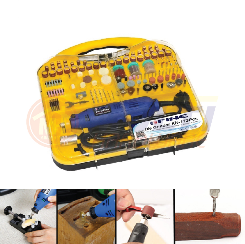 Die Grinder Kit-173Pcs